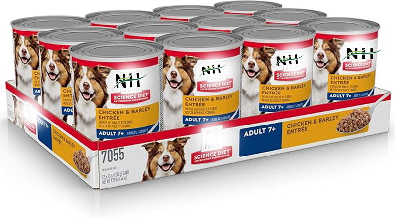 Assured High quality Rooster & Barley Canned Canine Meals with Tasty Combined Greens