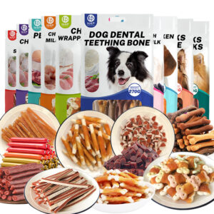 Bulk Wholesome Diet Canine Meals – Excessive Protein Hen-Wrapped Biscuit Treats for Pets