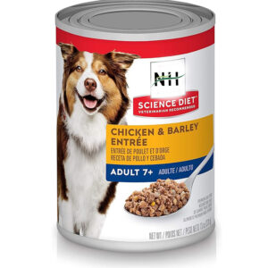 Assured High quality Rooster & Barley Canned Canine Meals with Tasty Combined Greens