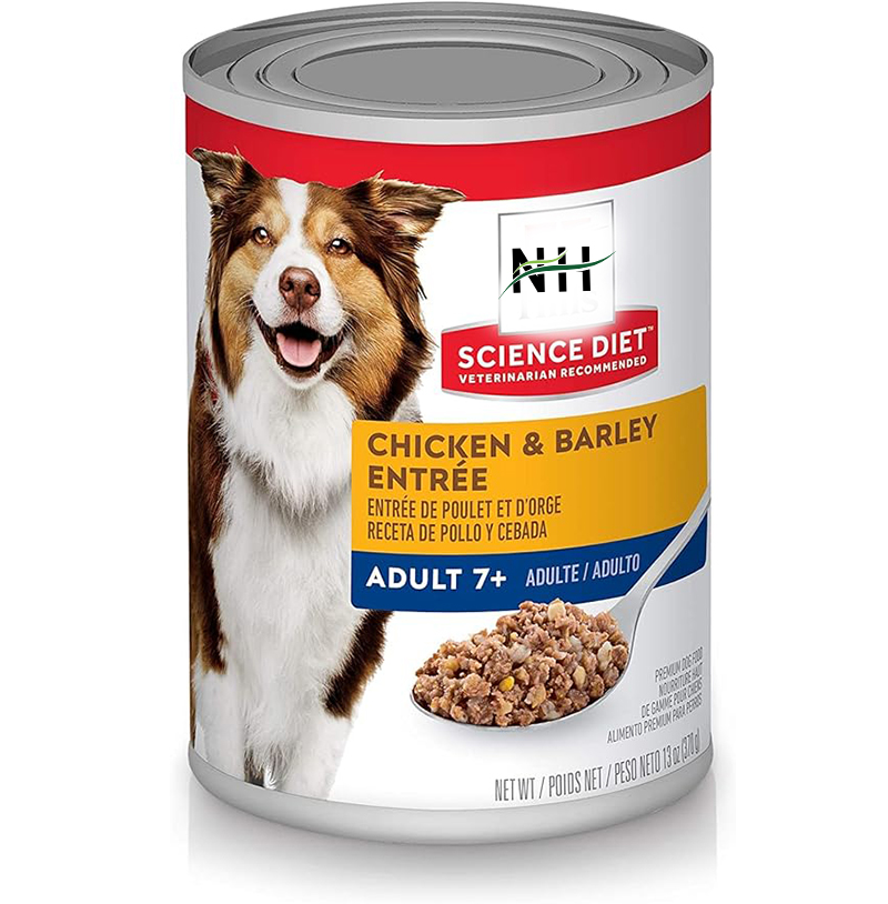 Assured High quality Rooster & Barley Canned Canine Meals with Tasty Combined Greens